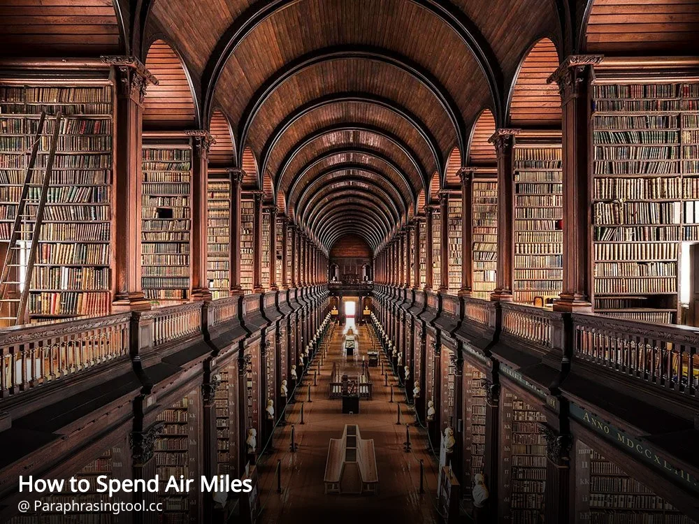 How to Spend Air Miles