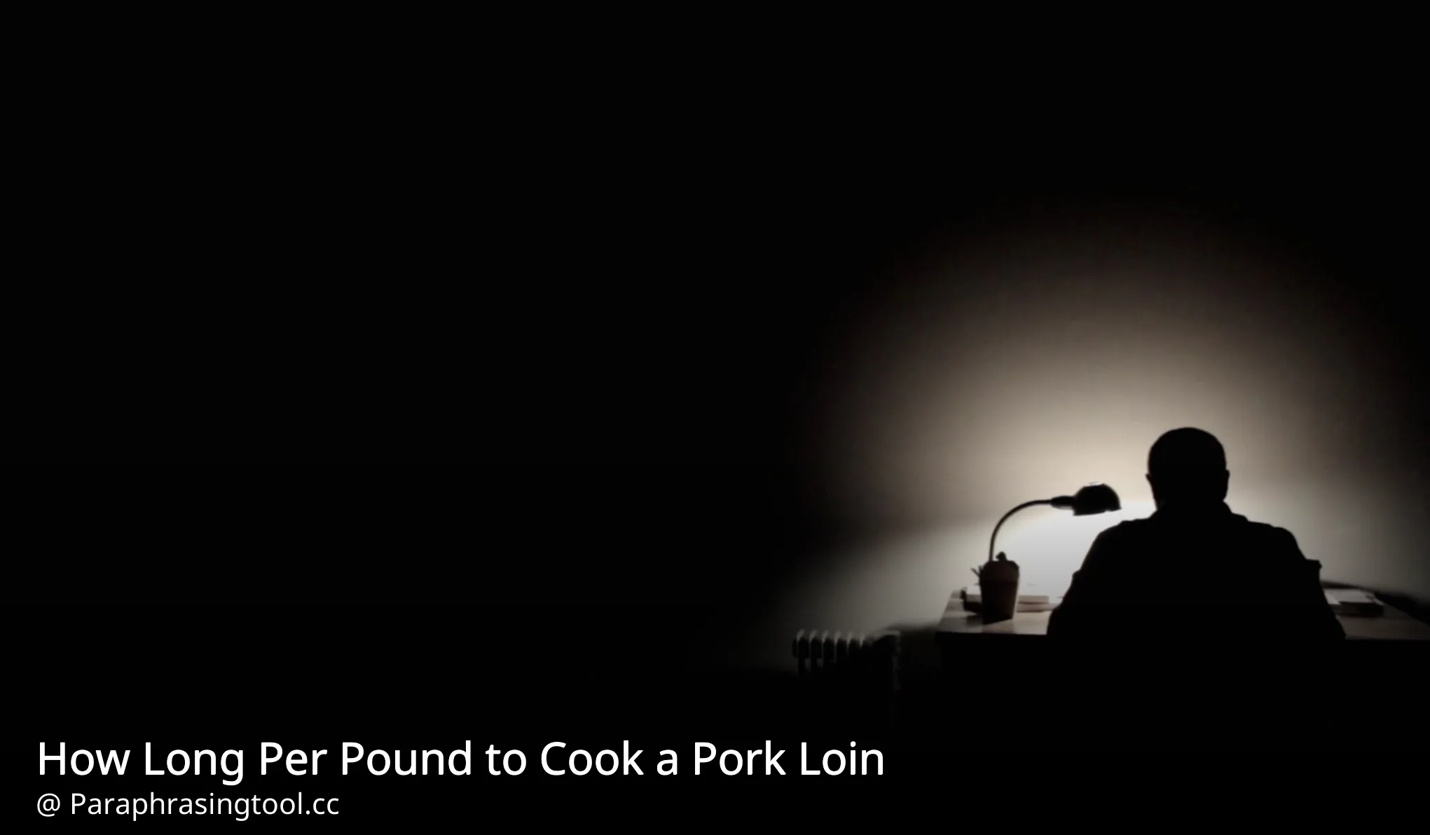 How Long Per Pound to Cook a Pork Loin