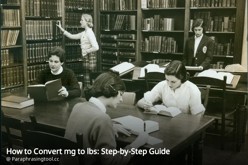 How to Convert mg to lbs: Step-by-Step Guide