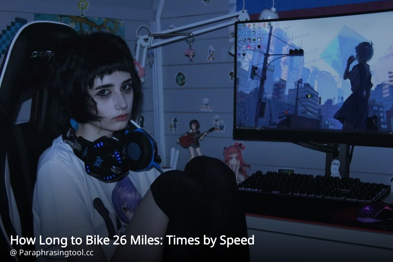 How Long to Bike 26 Miles: Times by Speed