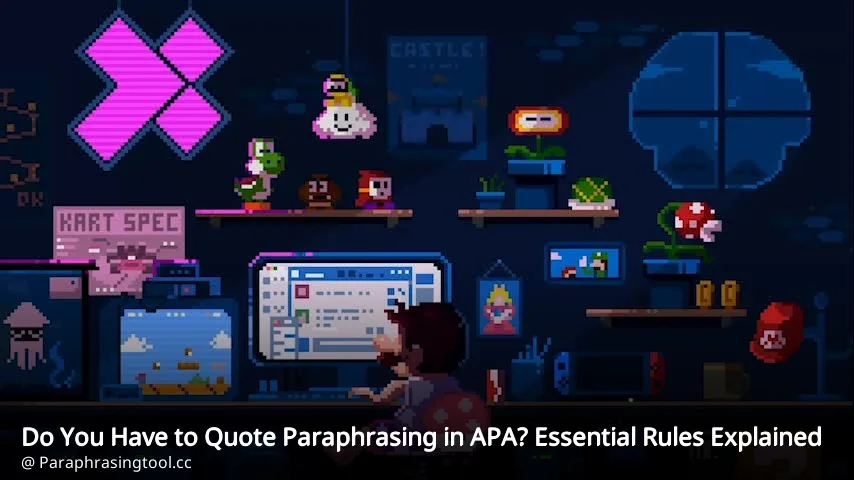Do You Have to Quote Paraphrasing in APA? Essential Rules Explained