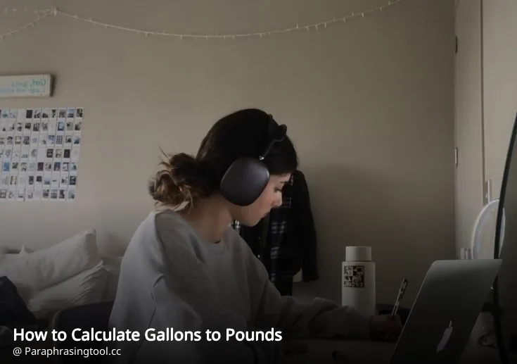 How to Calculate Gallons to Pounds