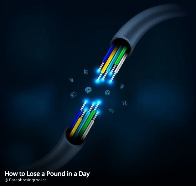 How to Lose a Pound in a Day