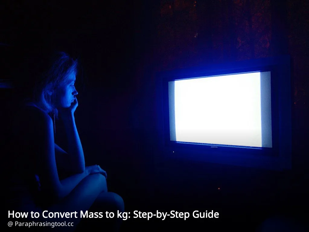 How to Convert Mass to kg: Step-by-Step Guide