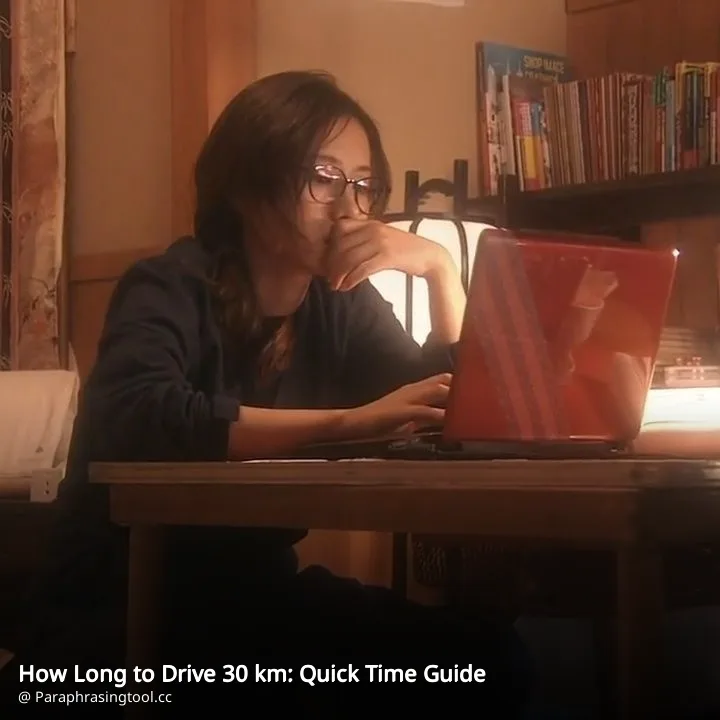 How Long to Drive 30 km: Quick Time Guide