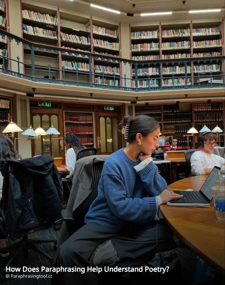 How Does Paraphrasing Help Understand Poetry?