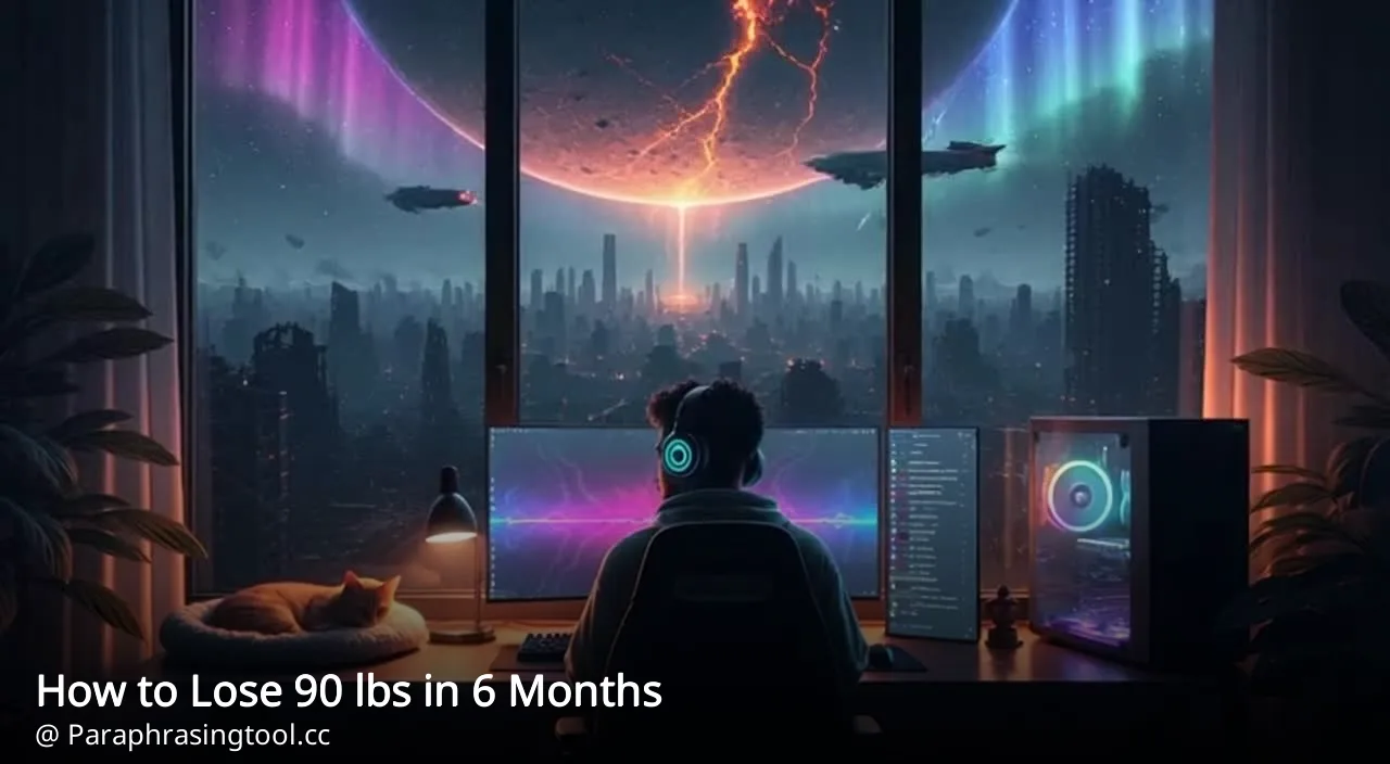 How to Lose 90 lbs in 6 Months