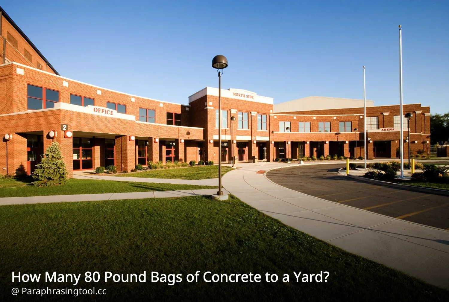 How Many 80 Pound Bags of Concrete to a Yard?