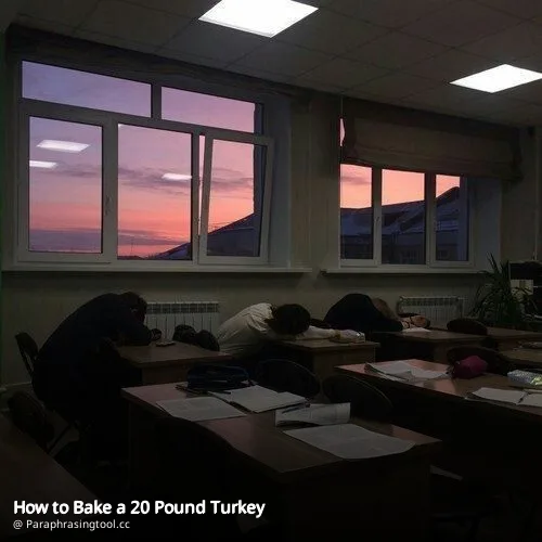 How to Bake a 20 Pound Turkey