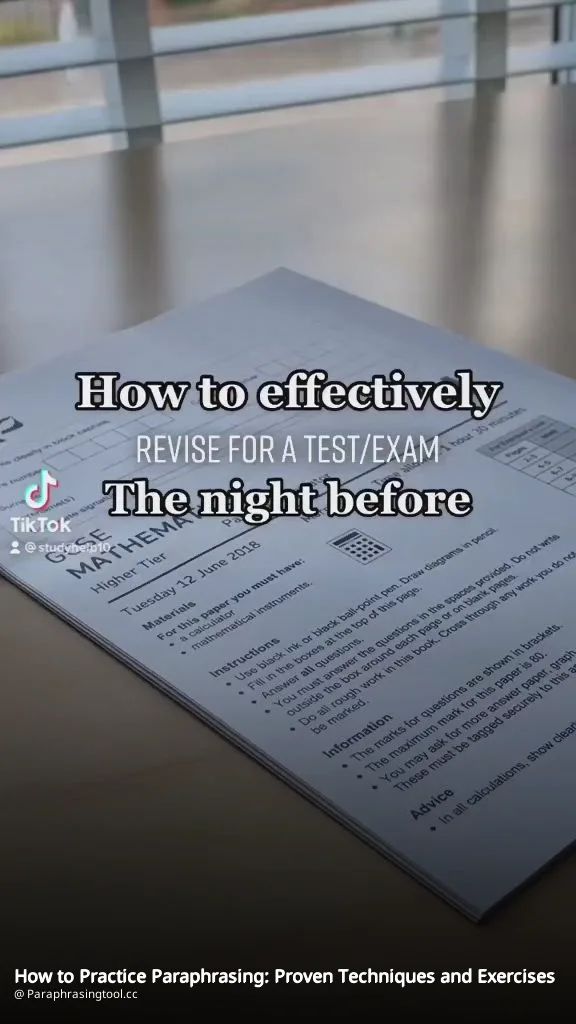 How to Practice Paraphrasing: Proven Techniques and Exercises