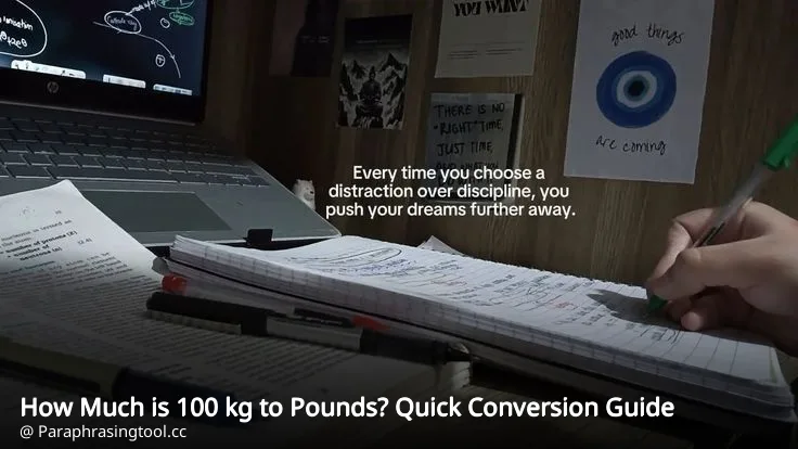 How Much is 100 kg to Pounds? Quick Conversion Guide