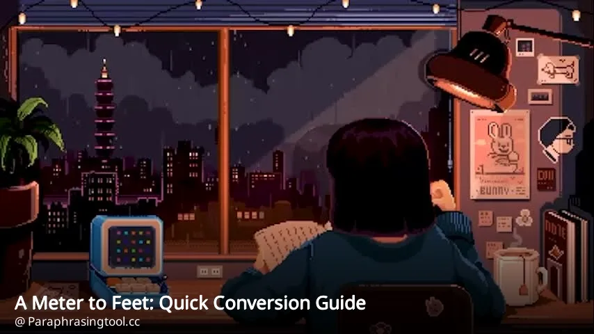 A Meter to Feet: Quick Conversion Guide