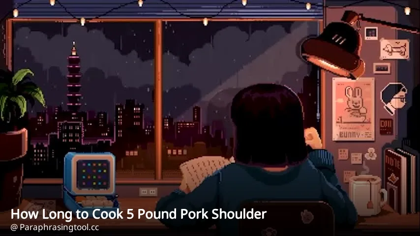 How Long to Cook 5 Pound Pork Shoulder