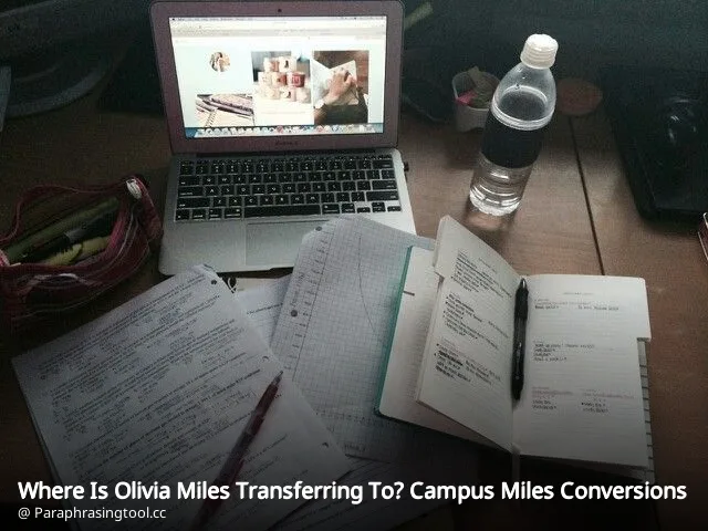 Where Is Olivia Miles Transferring To? Campus Miles Conversions