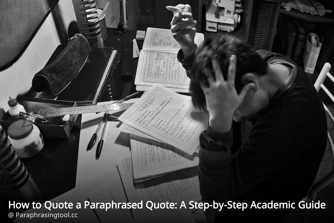 How to Quote a Paraphrased Quote: A Step-by-Step Academic Guide