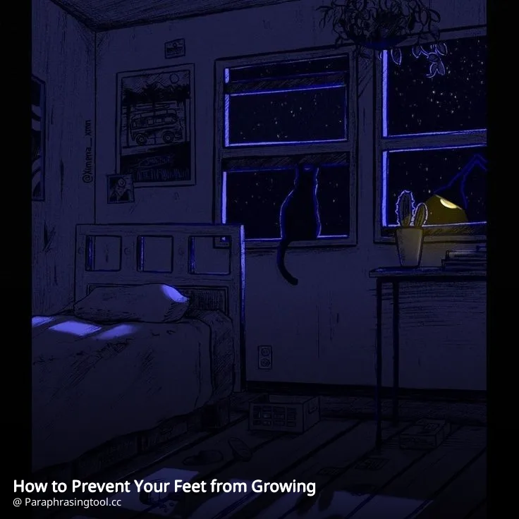 How to Prevent Your Feet from Growing