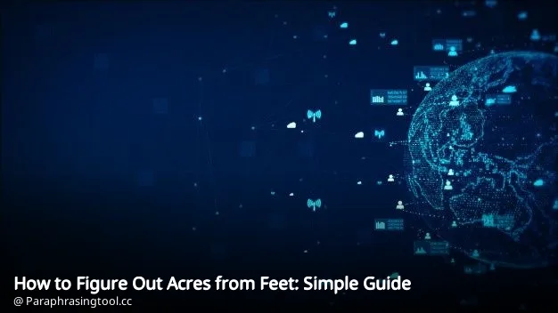 How to Figure Out Acres from Feet: Simple Guide