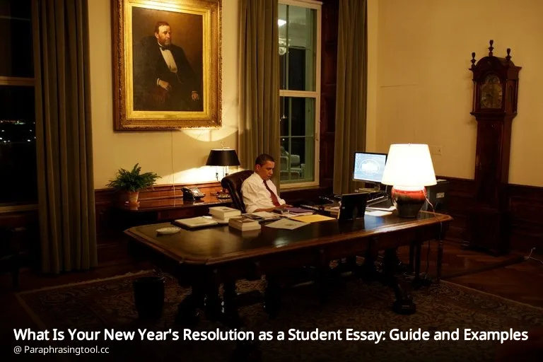 What Is Your New Year’s Resolution as a Student Essay: Guide and Examples