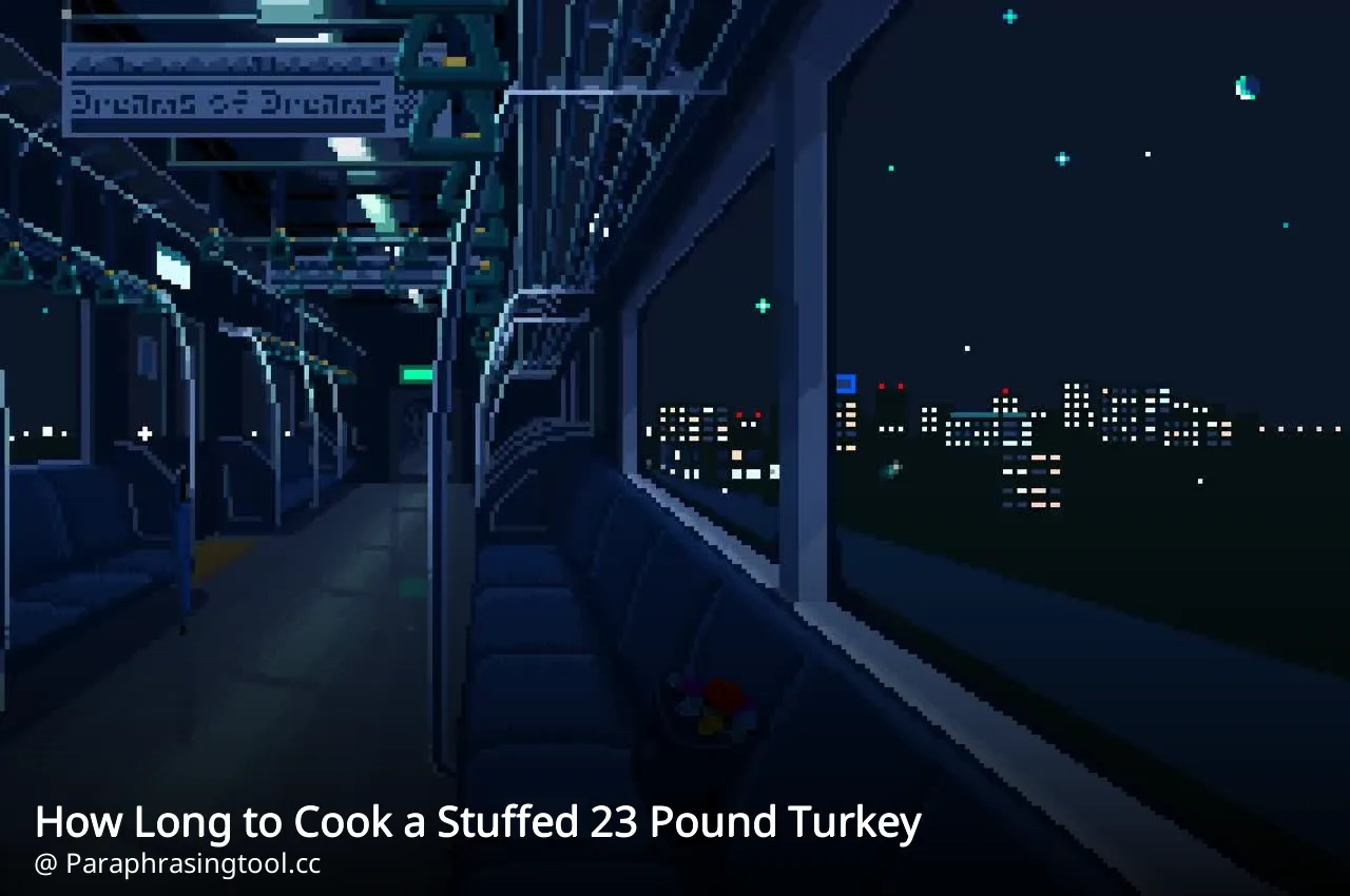 How Long to Cook a Stuffed 23 Pound Turkey