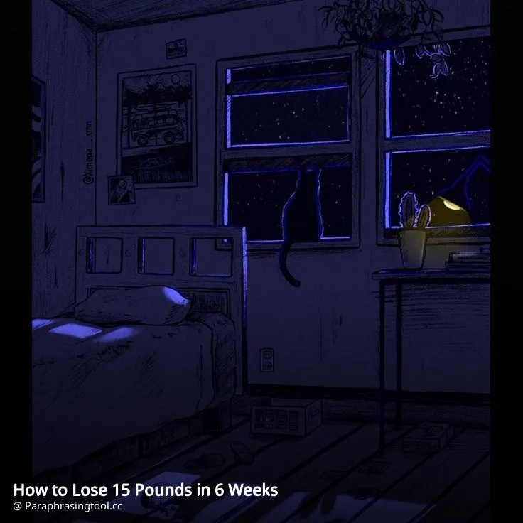 How to Lose 15 Pounds in 6 Weeks