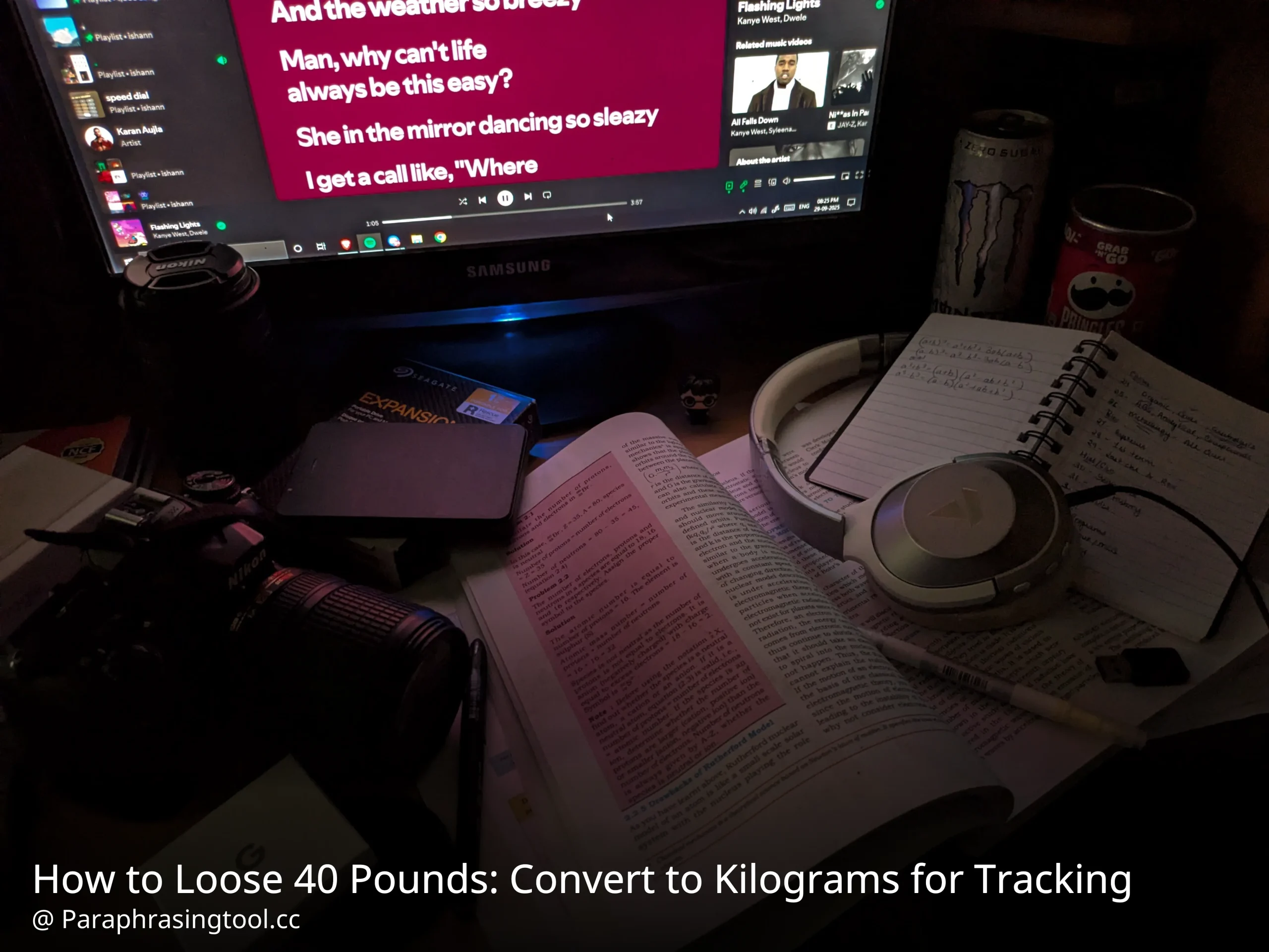 How to Loose 40 Pounds: Convert to Kilograms for Tracking