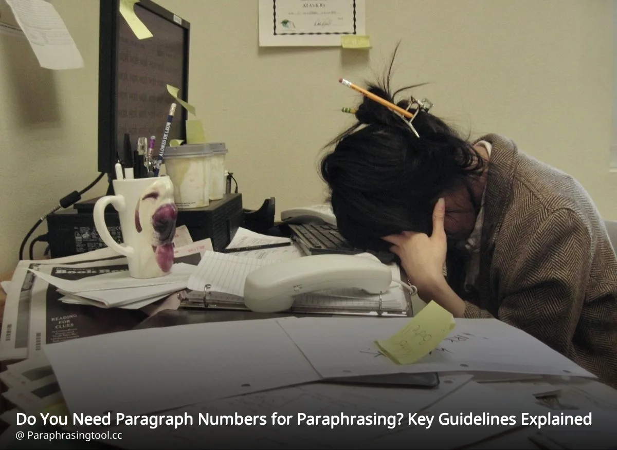 Do You Need Paragraph Numbers for Paraphrasing? Key Guidelines Explained