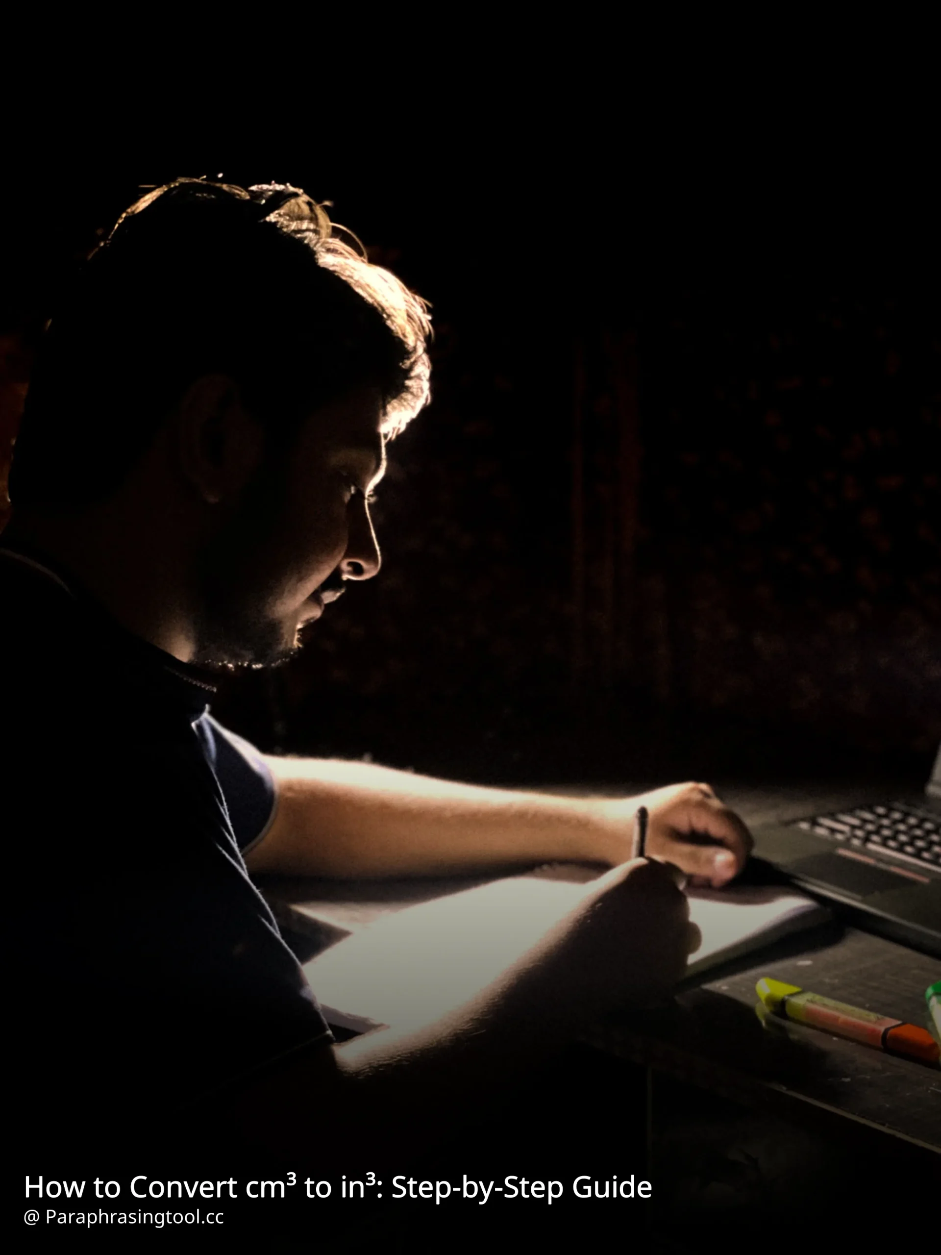 How to Convert cm³ to in³: Step-by-Step Guide