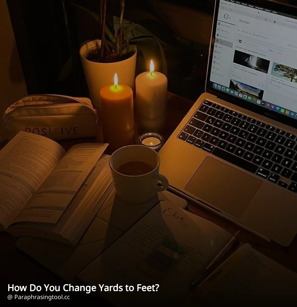 How Do You Change Yards to Feet?