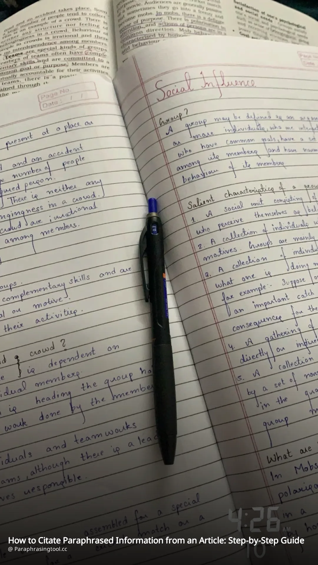 How to Citate Paraphrased Information from an Article: Step-by-Step Guide