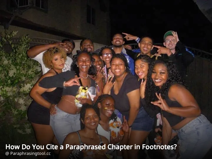 How Do You Cite a Paraphrased Chapter in Footnotes?