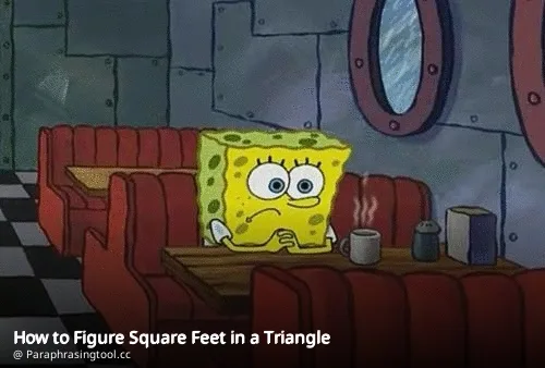 How to Figure Square Feet in a Triangle