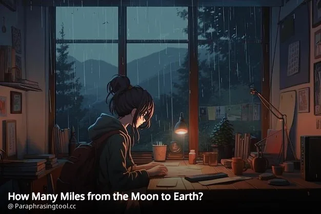 How Many Miles from the Moon to Earth?