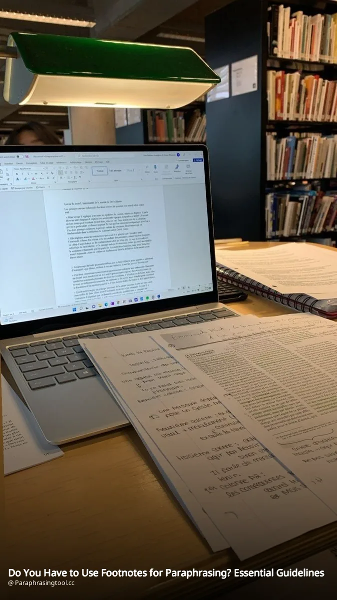 Do You Have to Use Footnotes for Paraphrasing? Essential Guidelines