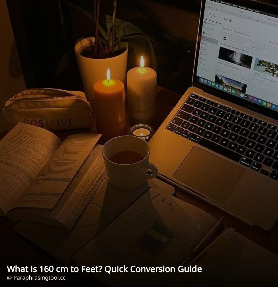 What is 160 cm to Feet? Quick Conversion Guide