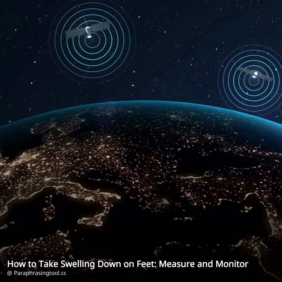 How to Take Swelling Down on Feet: Measure and Monitor