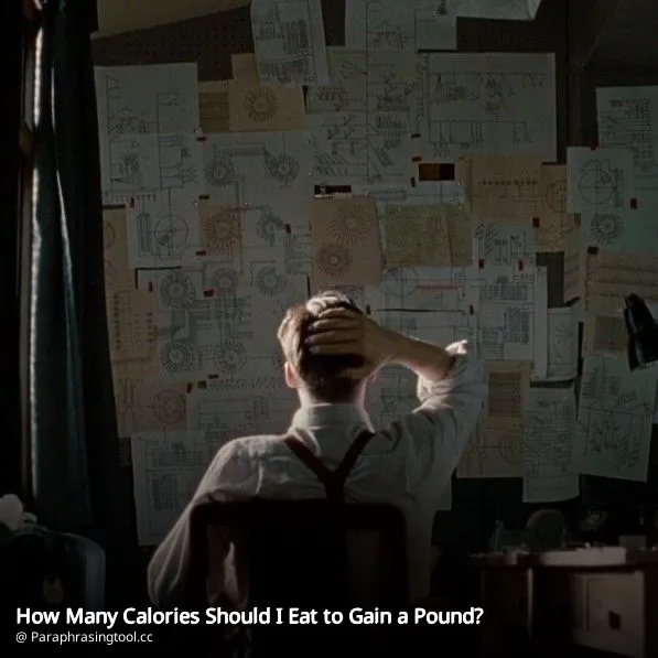 How Many Calories Should I Eat to Gain a Pound?