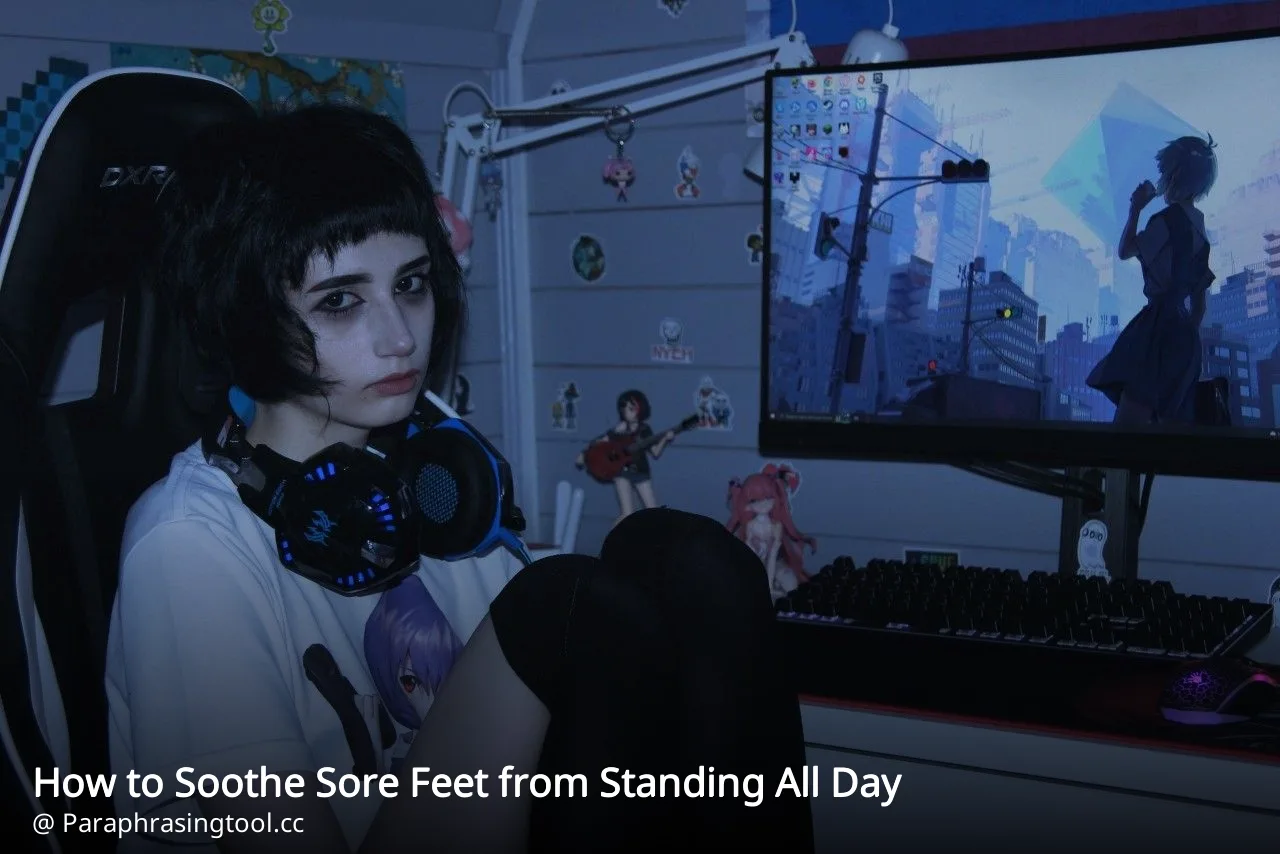 How to Soothe Sore Feet from Standing All Day