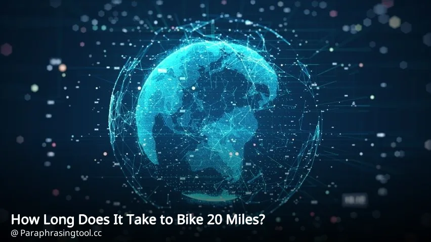 How Long Does It Take to Bike 20 Miles?