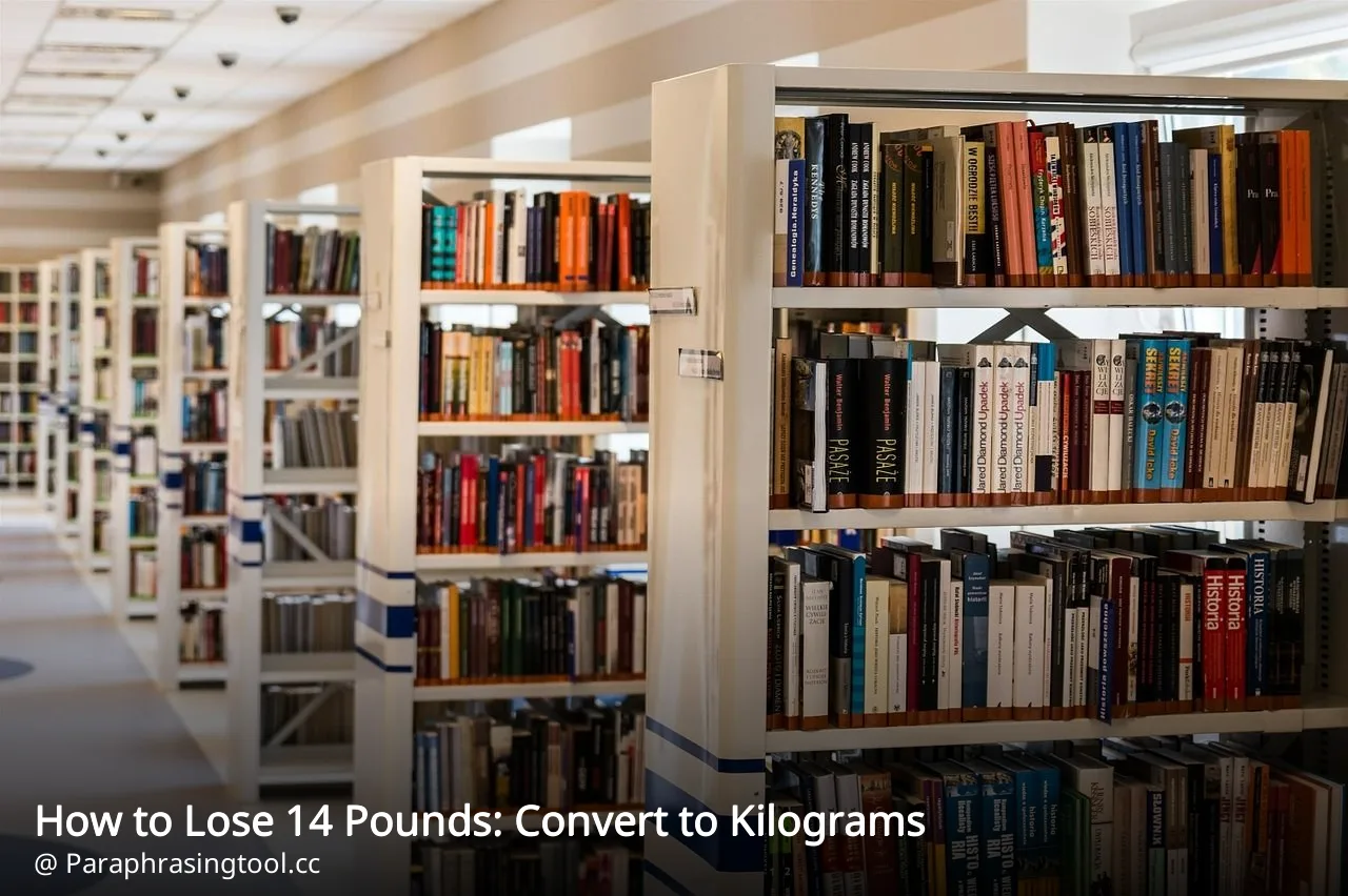 How to Lose 14 Pounds: Convert to Kilograms