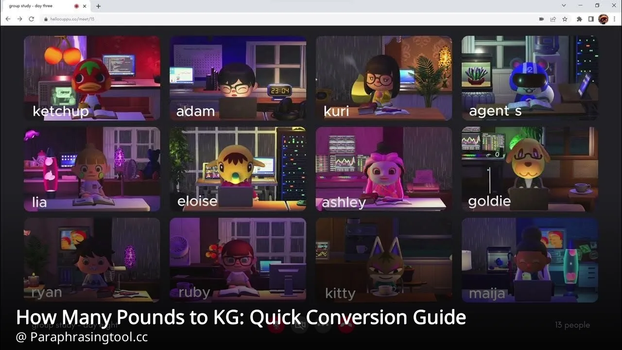 How Many Pounds to KG: Quick Conversion Guide