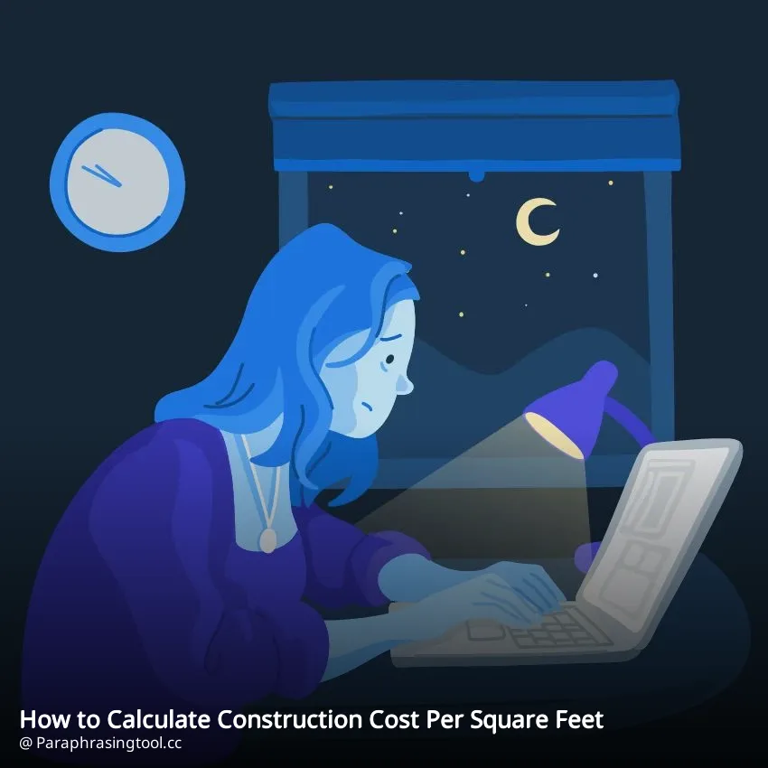 How to Calculate Construction Cost Per Square Feet