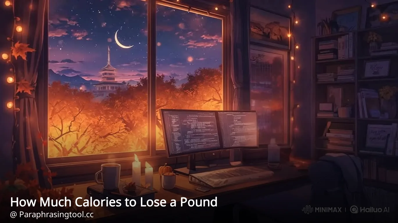 How Much Calories to Lose a Pound
