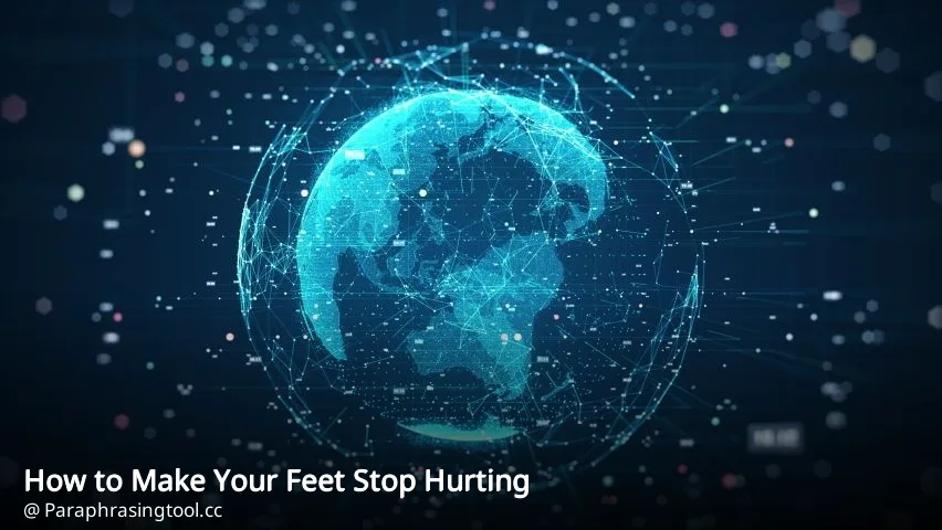 How to Make Your Feet Stop Hurting