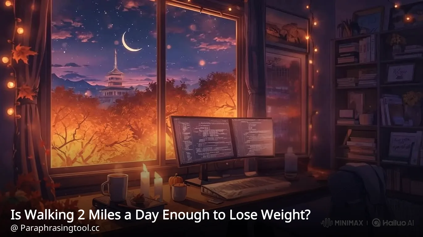 Is Walking 2 Miles a Day Enough to Lose Weight?