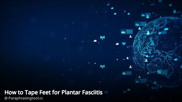 How to Tape Feet for Plantar Fasciitis