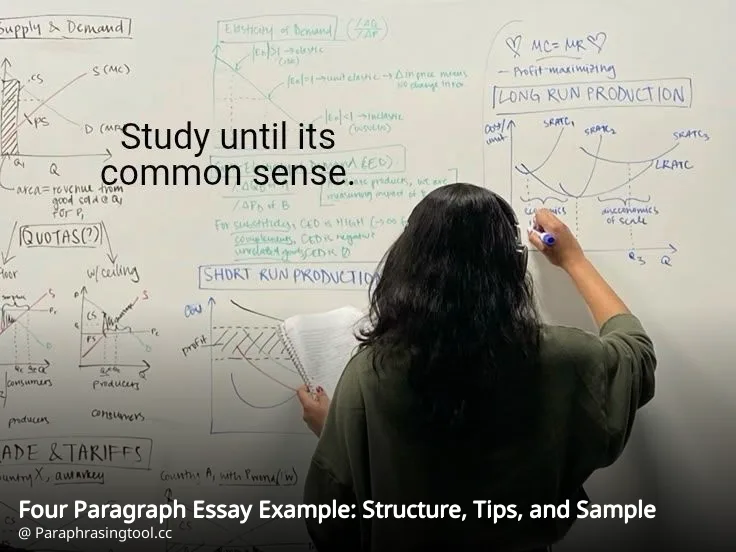 Four Paragraph Essay Example: Structure, Tips, and Sample