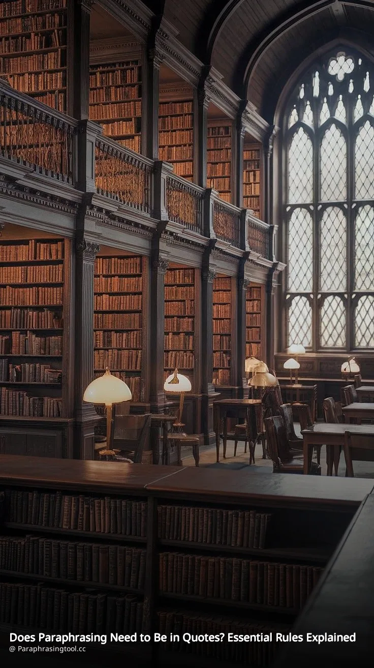 Does Paraphrasing Need to Be in Quotes? Essential Rules Explained