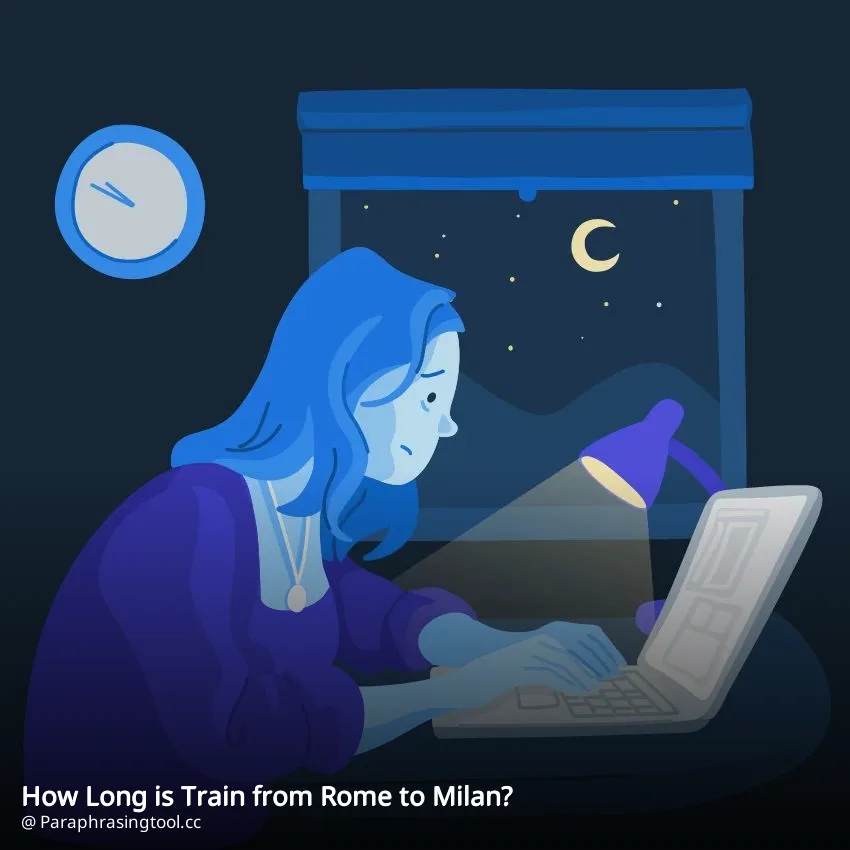 How Long is Train from Rome to Milan?