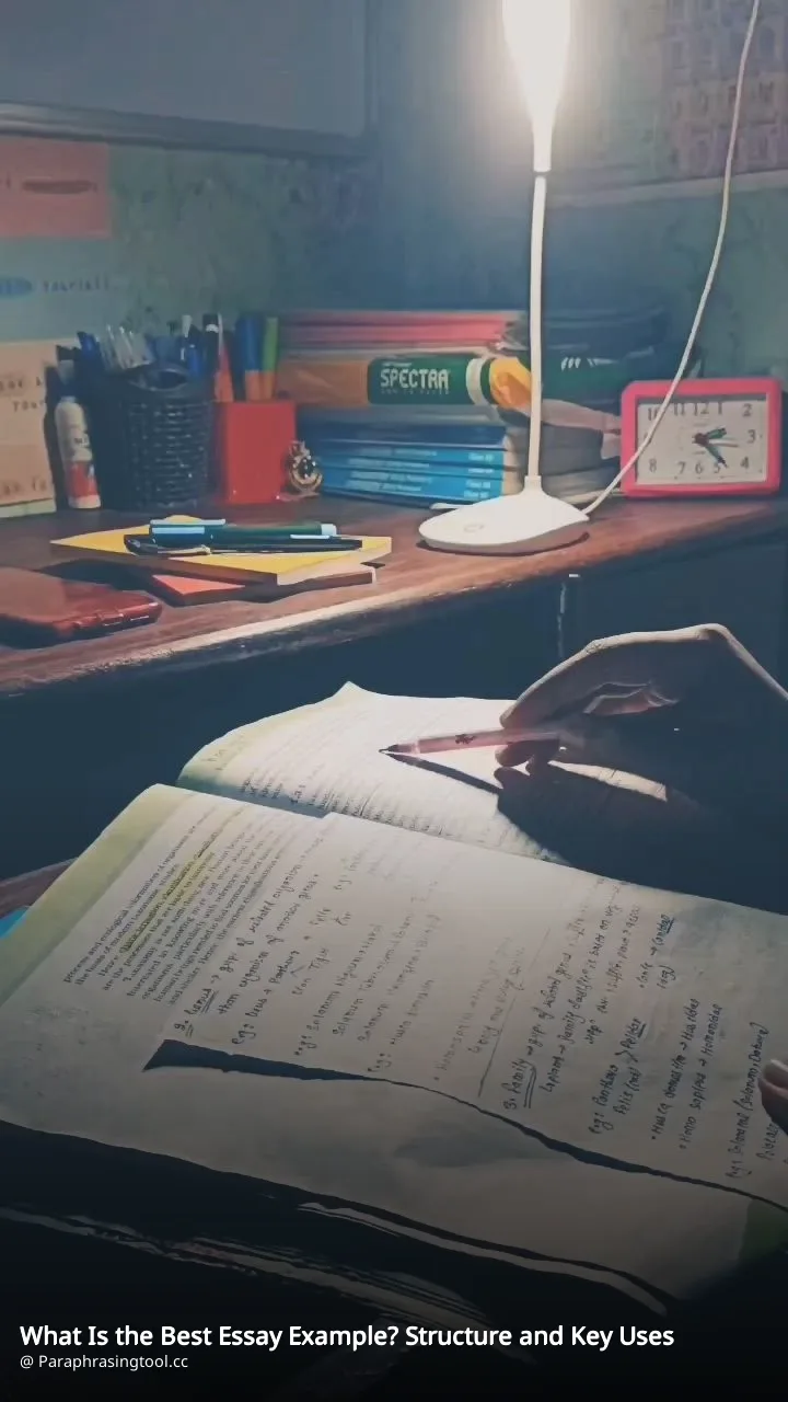 What Is the Best Essay Example? Structure and Key Uses