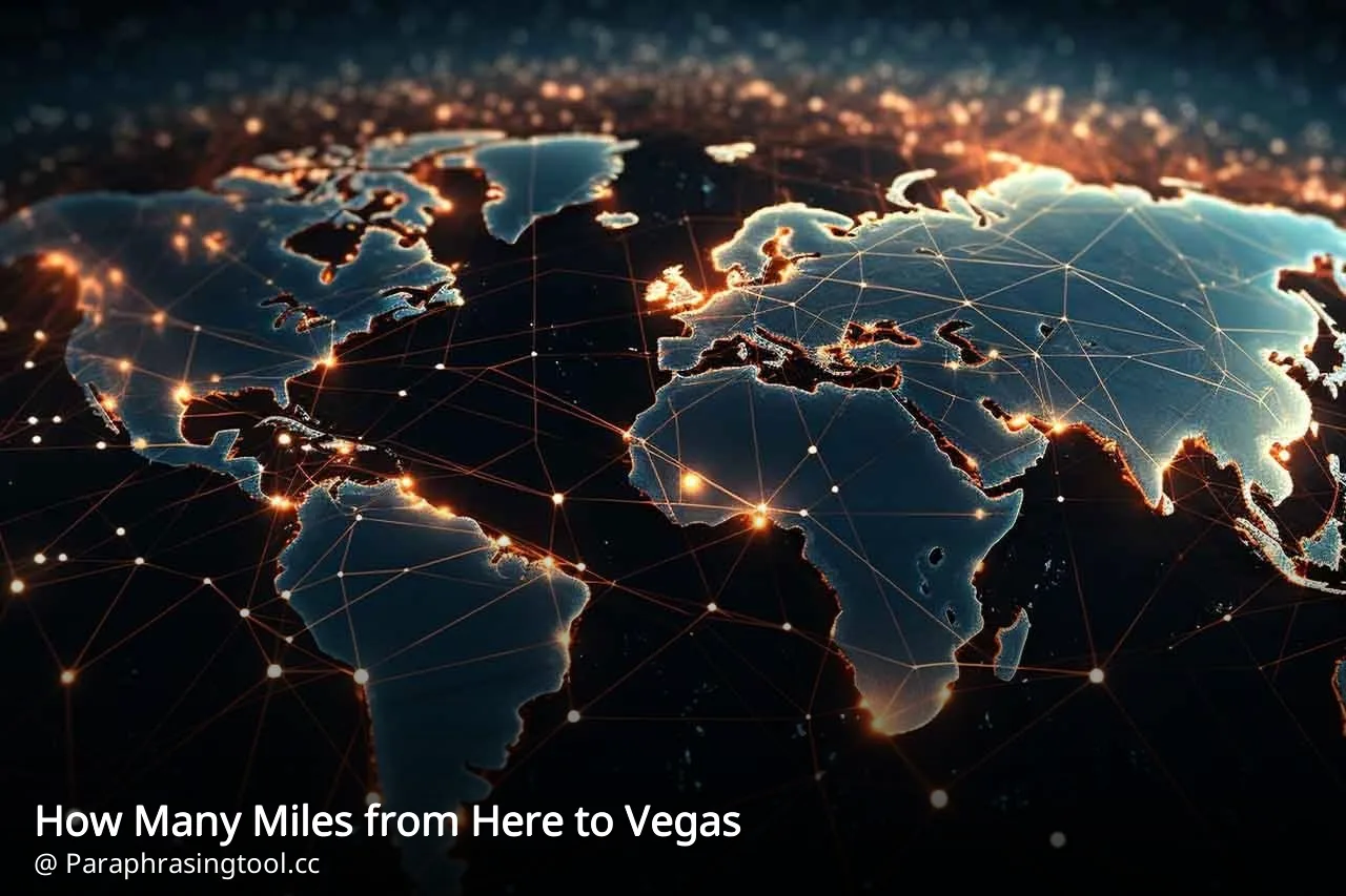 How Many Miles from Here to Vegas